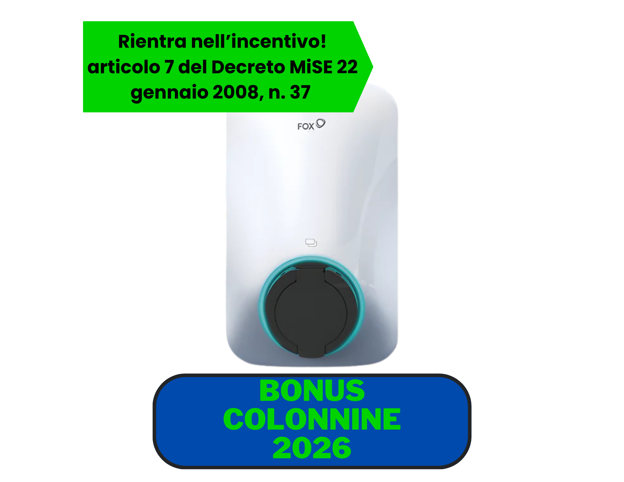 Wallbox EV RFID OCPP 1.6 Fox ESS 11 kW