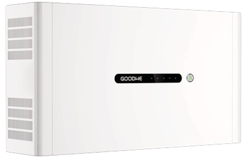 Batteria al litio GoodWe 5kWh,DOD 100%, IP66, 10 anni di garanzia. Cavi e connettori di collegamento inclusi - GW-LX D5.0-10