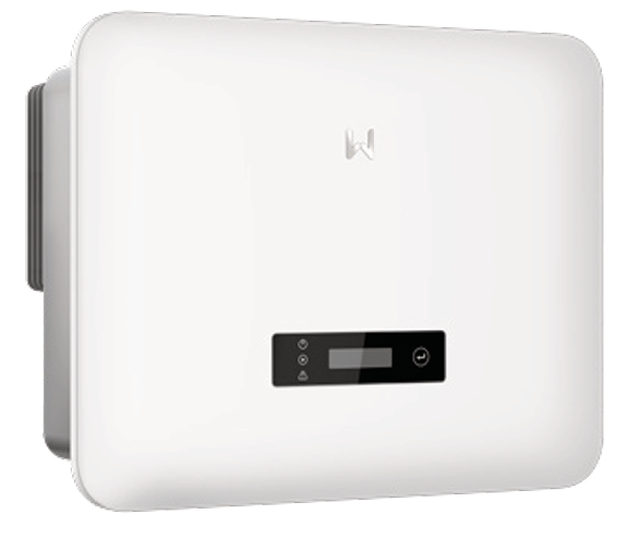Inverter trifase 40kW on grid 4 MPPT, IP65, RS485. Sezionatore DC, antenna Wi-Fi&Lan. Funzione immissione zero potenza in rete, scaricatori lato DC in classe III, scaricatori lato AC classe III. 5 anni di garanzia. CEI 0-21 - GW40K-SDT-P30